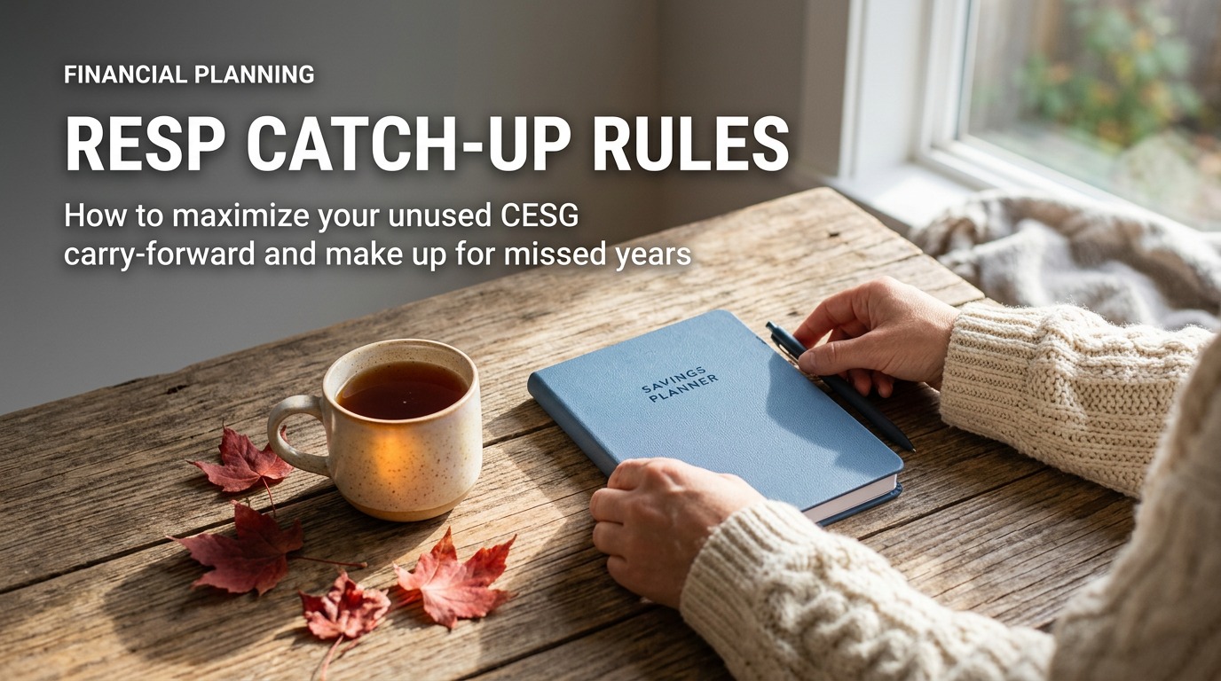 Catching Up on RESP Contributions and CESG: How the 1-Year Carry-Forward Rule Works