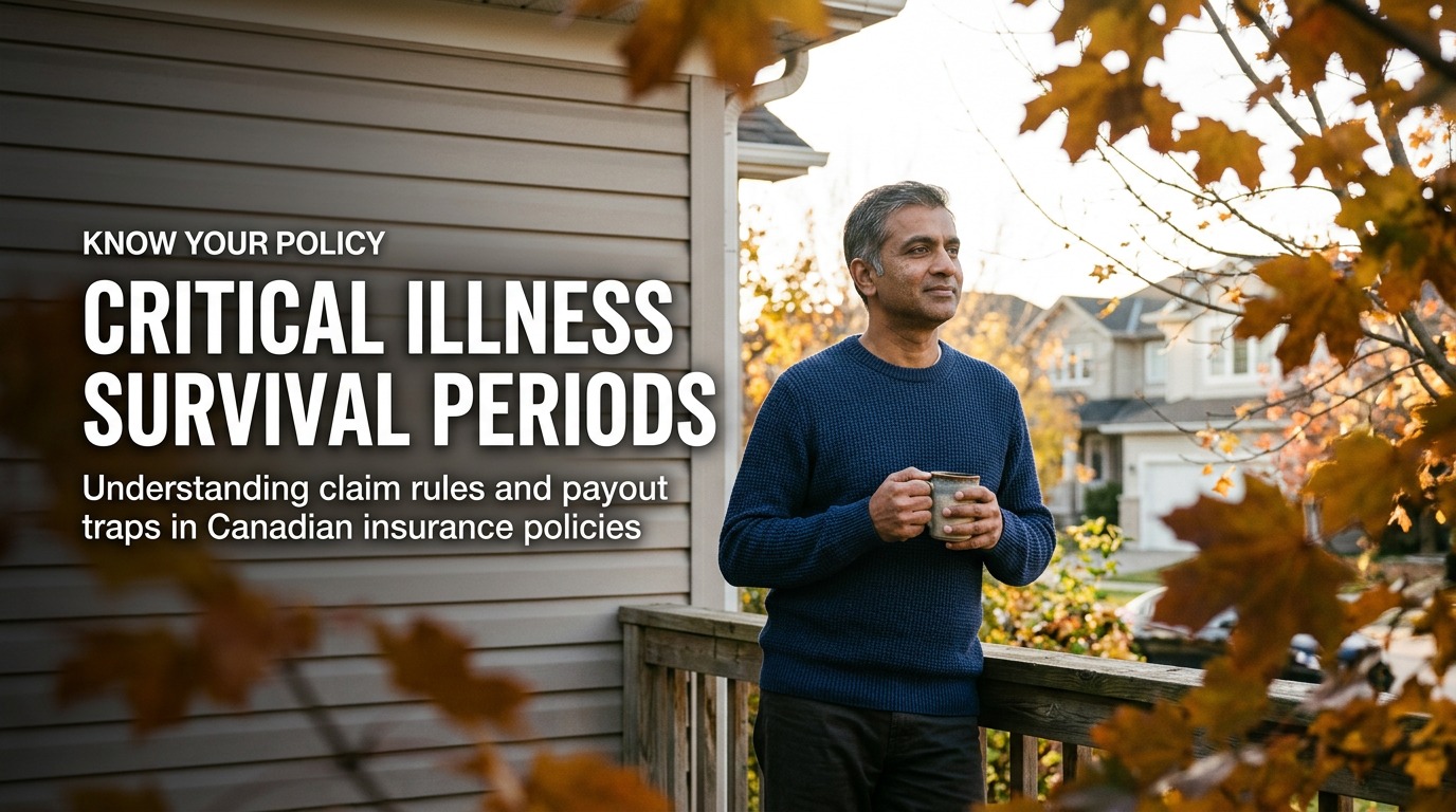 Critical Illness Survival Periods and Payout Traps in Canada