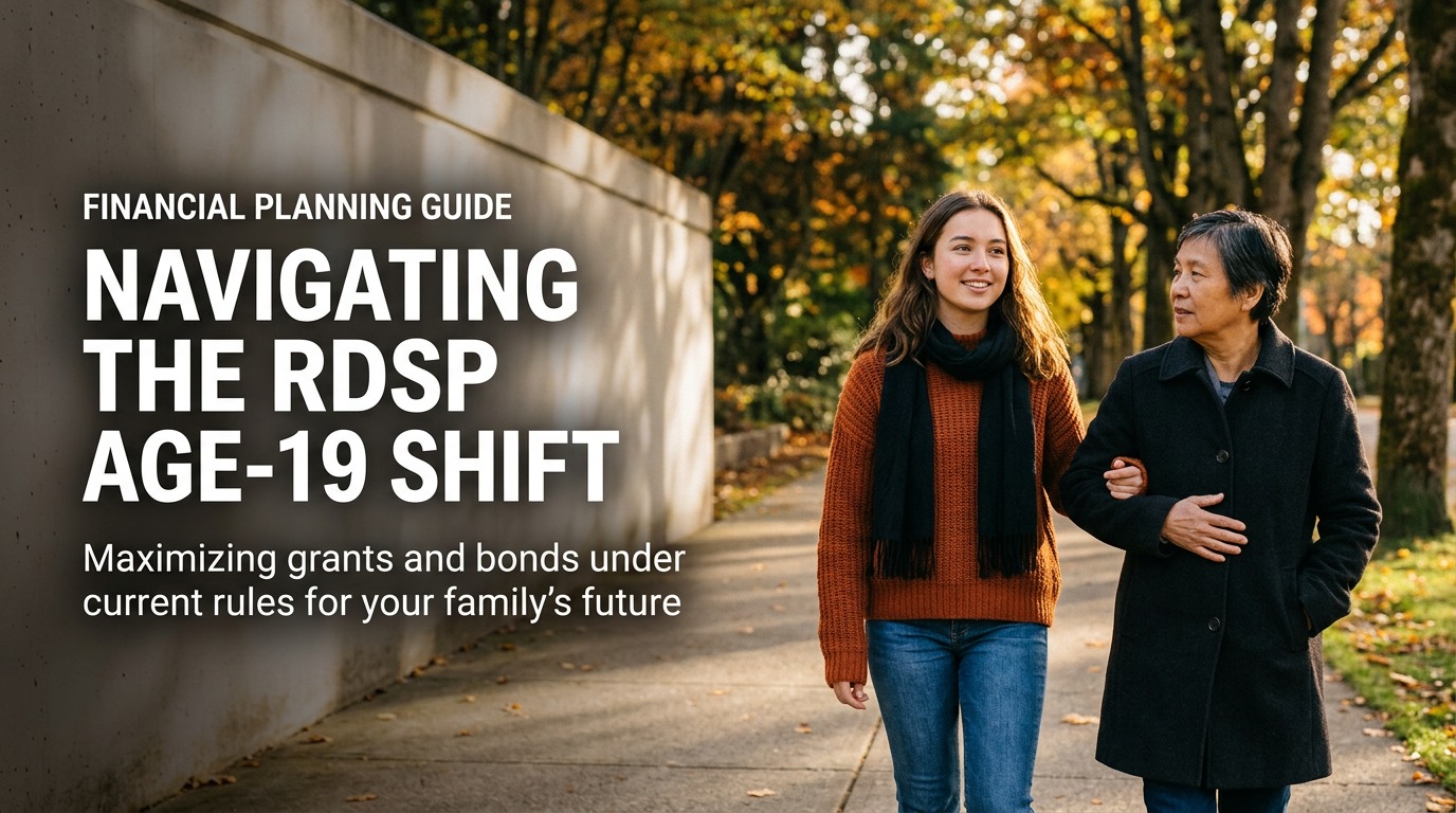 Navigating RDSP Income Thresholds and the Age-19 Shift: Maximizing Grants and Bonds Under 2026 Rules