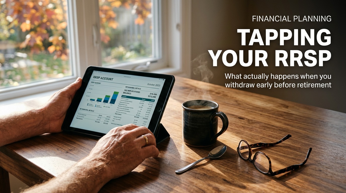 Need Cash Now? What Happens When You Tap Your RRSP Before Retirement