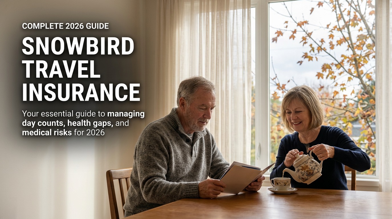 Snowbird Travel Insurance Guide (2026): Managing Day Counts, Gaps, and Medical Risks